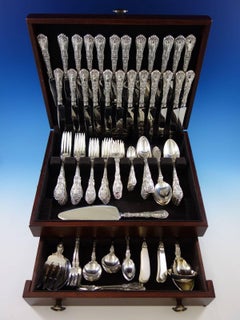 Paris by Gorham Sterling Silver Flatware Set 12 Service 149 Pcs Dinner Cherubs