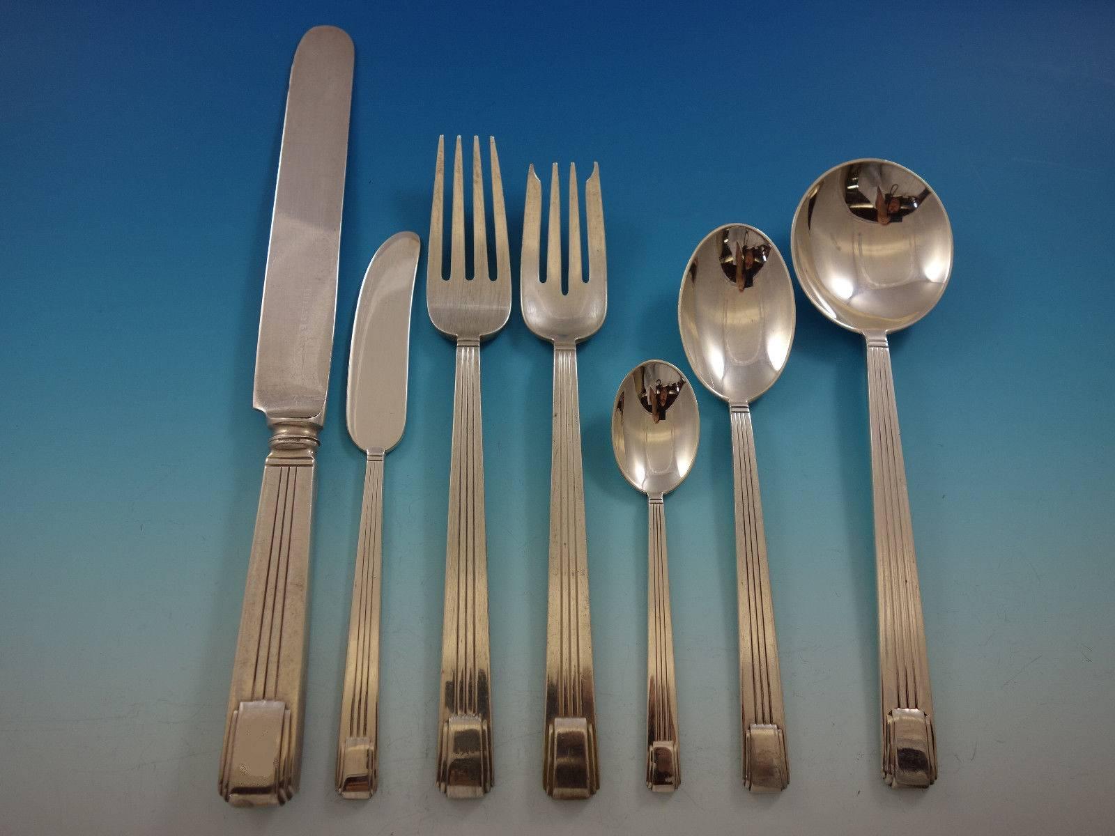 Century by Tiffany & Co. Sterling Silver Flatware Set for 8 Service, 59 Pieces 3