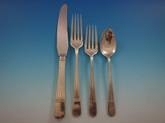 Dorian by Watson Sterling Silver Flatware Set Service 47 Pieces Scarce Pattern