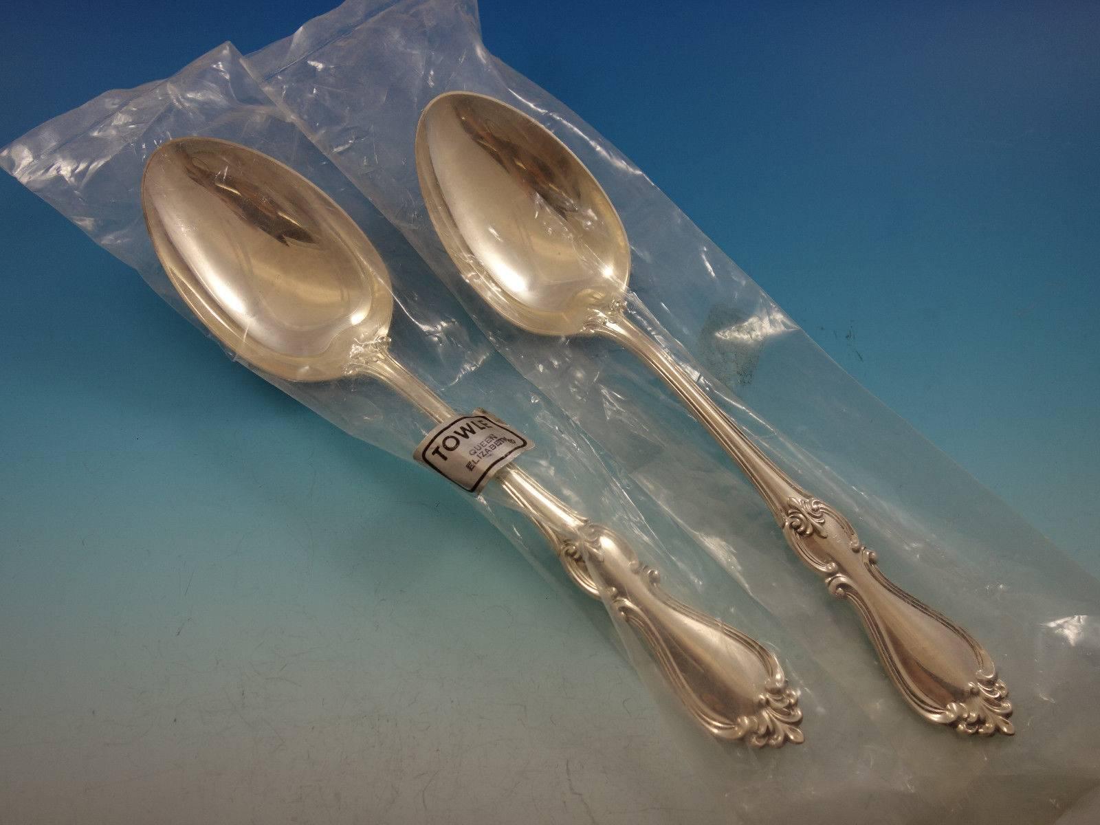 Queen Elizabeth I by Towle Sterling Silver Flatware Set 12 Service 107 Pcs New 2