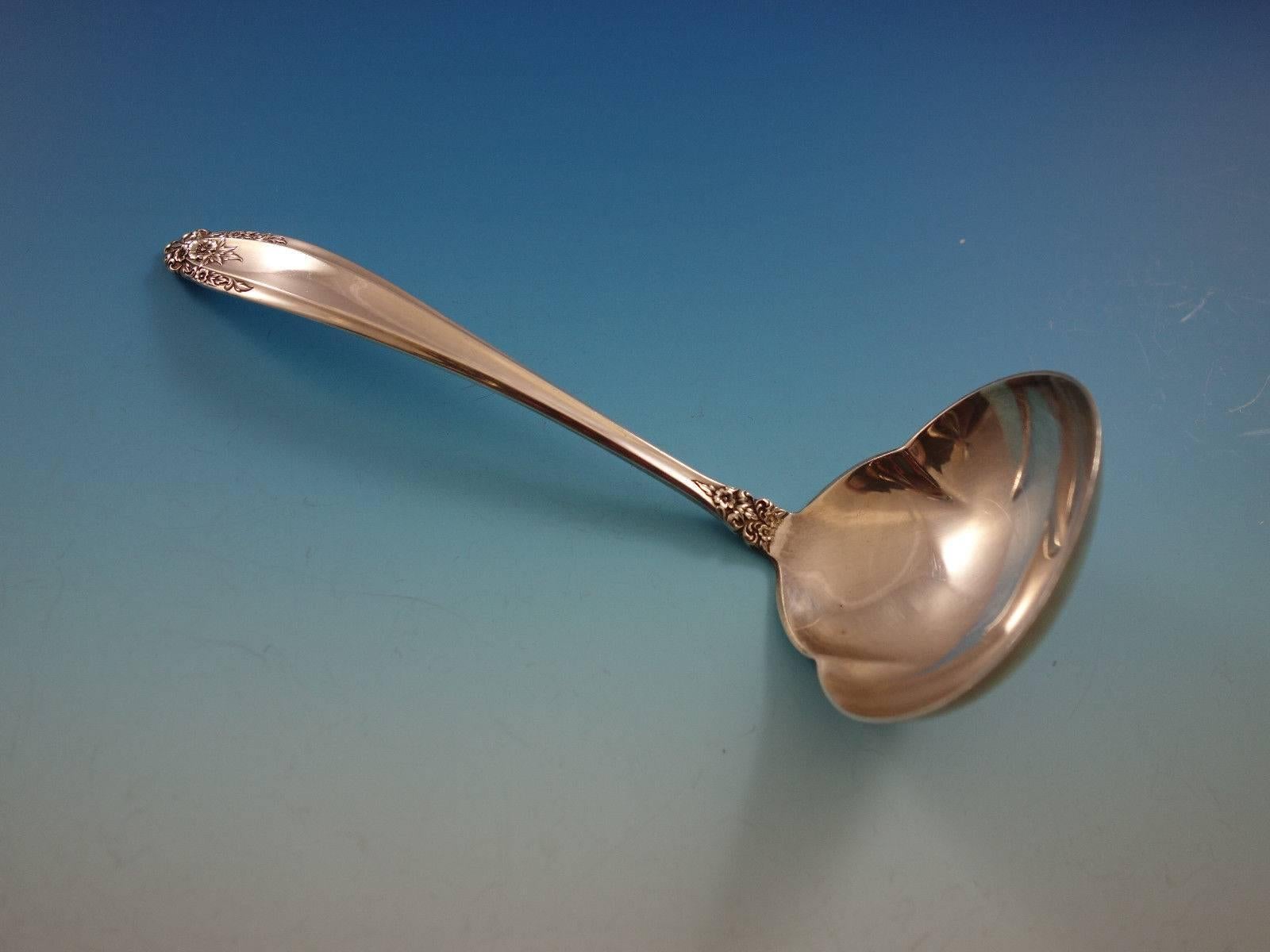 Ensemble de couverts en argent sterling 12 services 82 pièces Prelude by International en vente 2