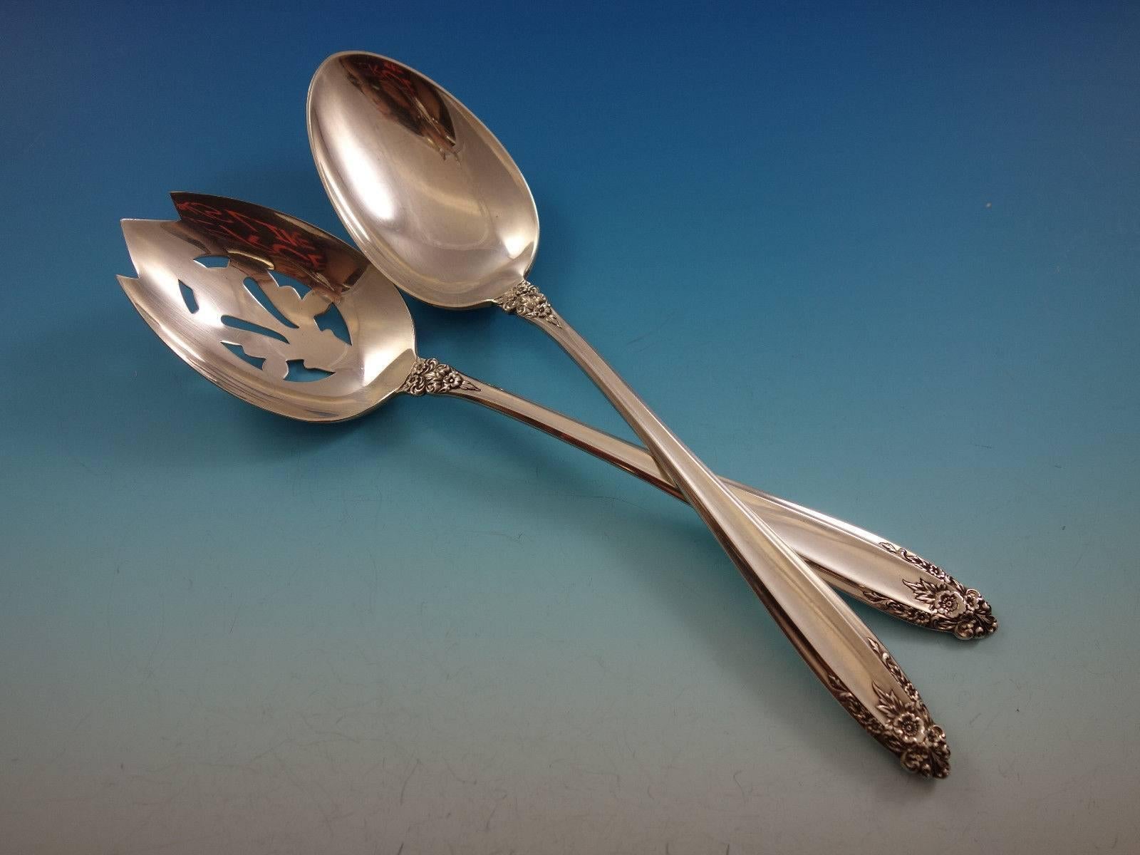 Argent sterling Ensemble de couverts en argent sterling 12 services 82 pièces Prelude by International en vente