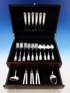 Fiddle Shell by Frank Smith Sterling Silver Flatware Set Service 32 Pieces