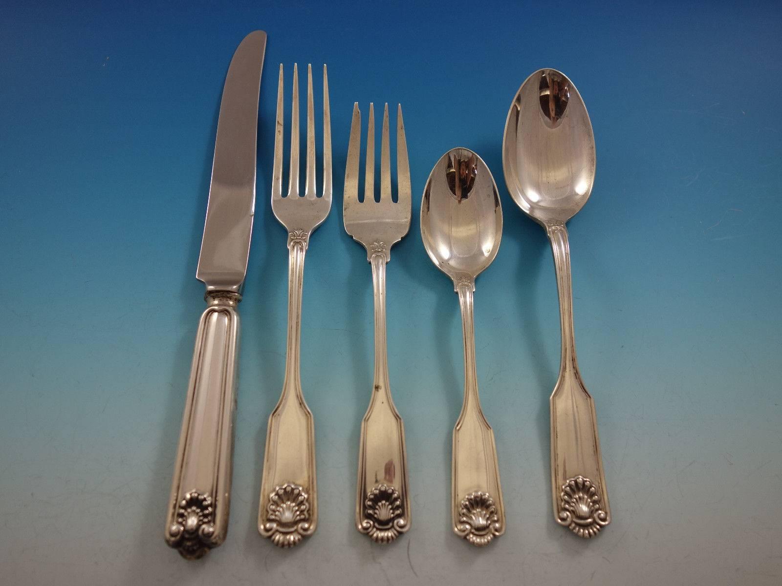 Fiddle Shell by Frank Smith Sterling Silver 6 Service Flatware Set of 30 Pieces 2