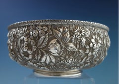 Repousse by Jenkins & Jenkins Sterling Silver Fruit Bowl #188 Hollowware