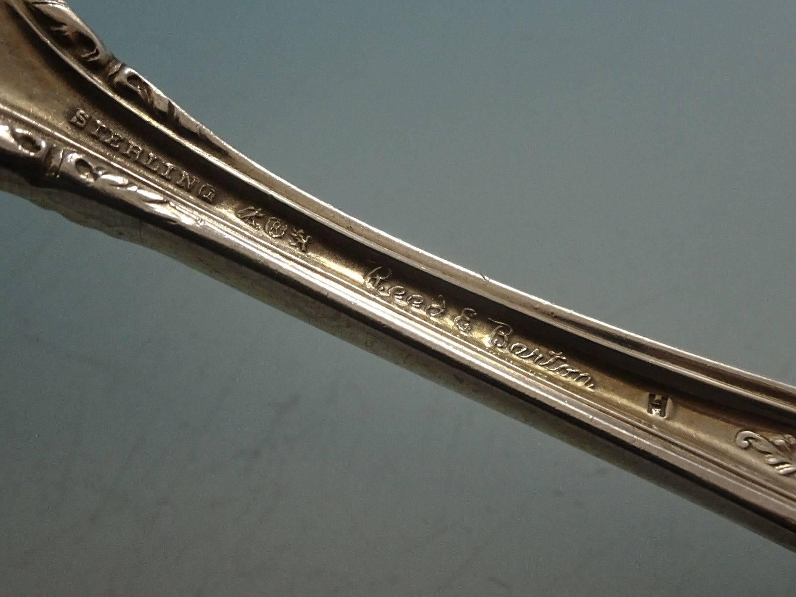 Metà XX secolo French Renaissance by Reed & Barton Set di posate in argento sterling 8 Servizio 32 Pezzi in vendita