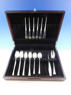 Tjorn by Dansk Sterling Silver Flatware Set Dinner Service 26 Pcs Modern