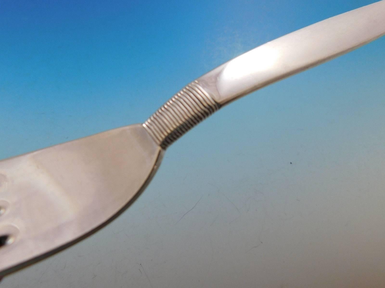 Hilo de Plata de Hingelberg Juego de Cubiertos Daneses de Plata de Ley Servicio 40 Piezas Danés en venta