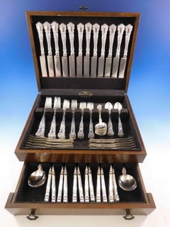 Buttercup by Gorham Sterling Silver Flatware Set for 12 Service 108 Pcs Dinner