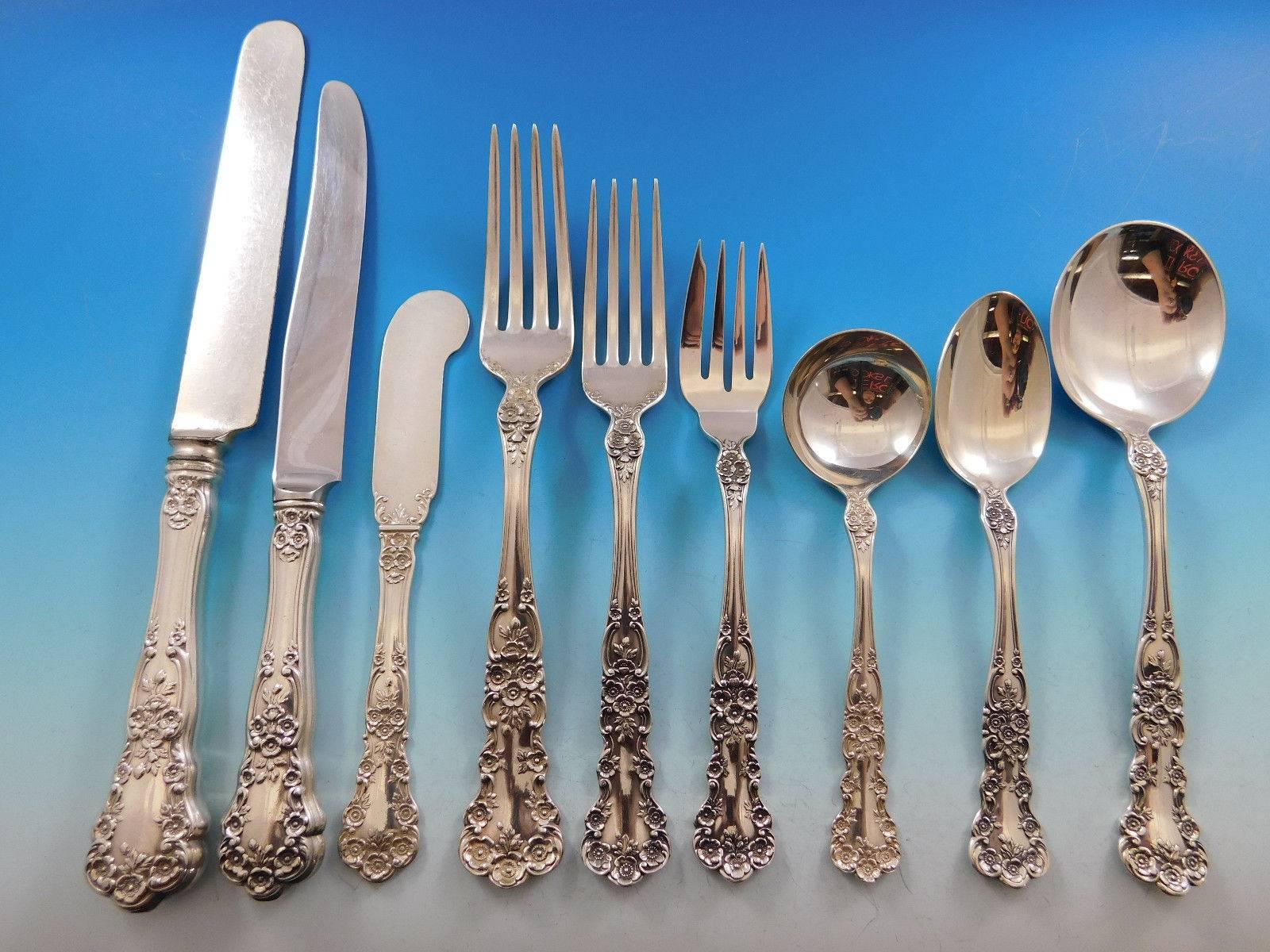 Buttercup by Gorham Sterling Silver Flatware Set for 12 Service 108 Pcs Dinner 3