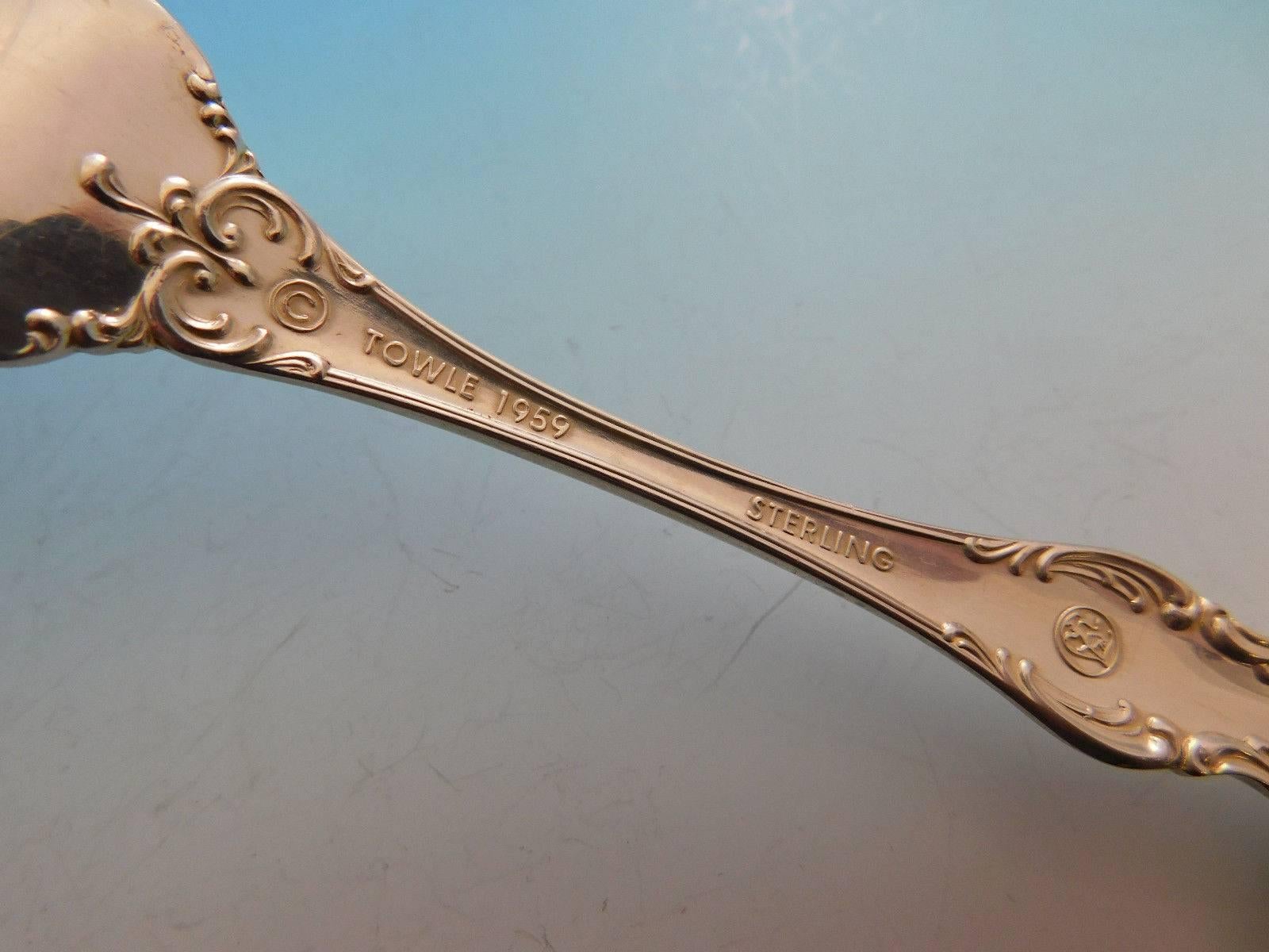 Ensemble de couverts en argent sterling pour huit services, 57 pièces, Debussy par Towle en vente 5