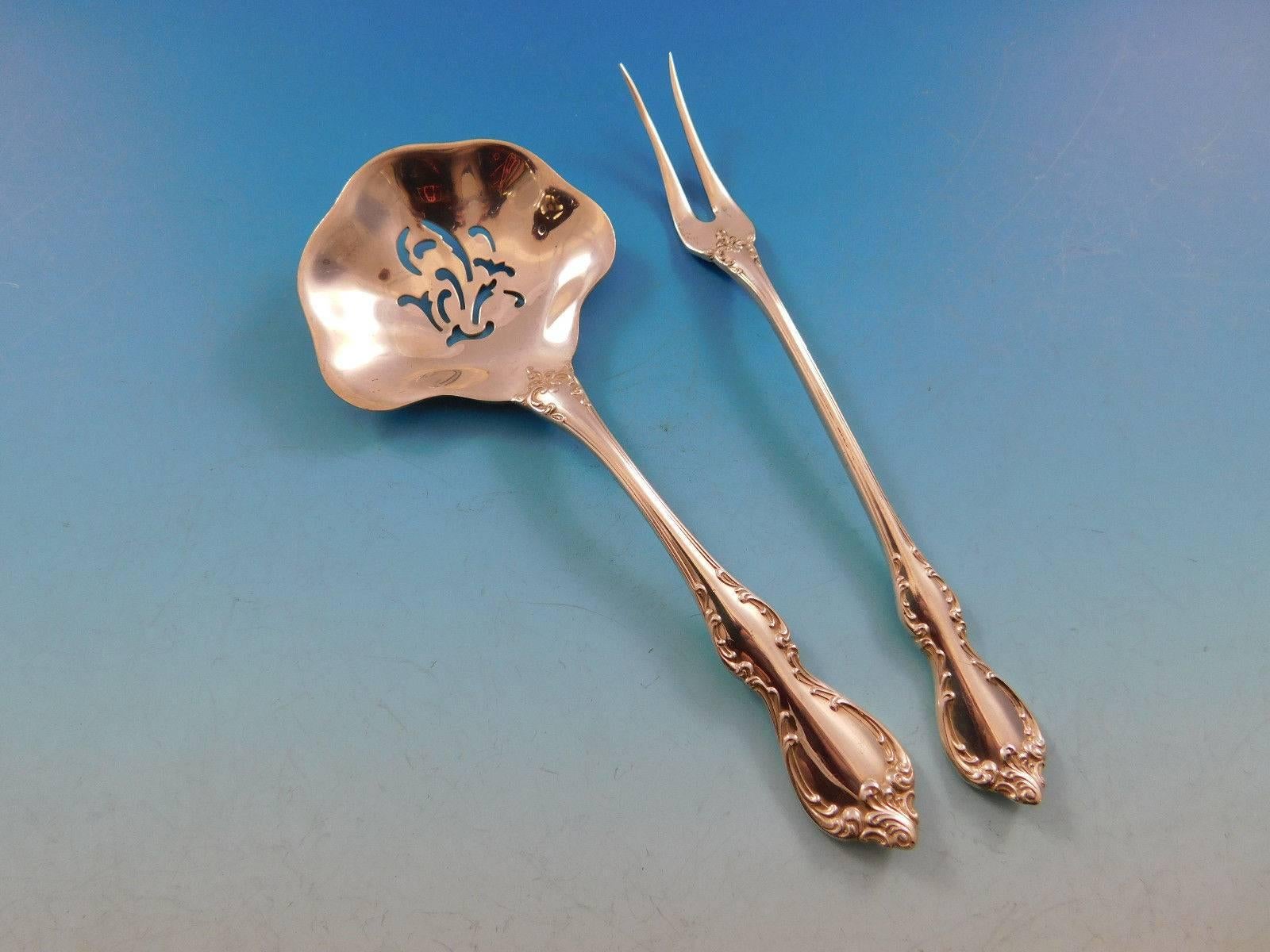 Ensemble de couverts en argent sterling pour huit services, 57 pièces, Debussy par Towle en vente 4