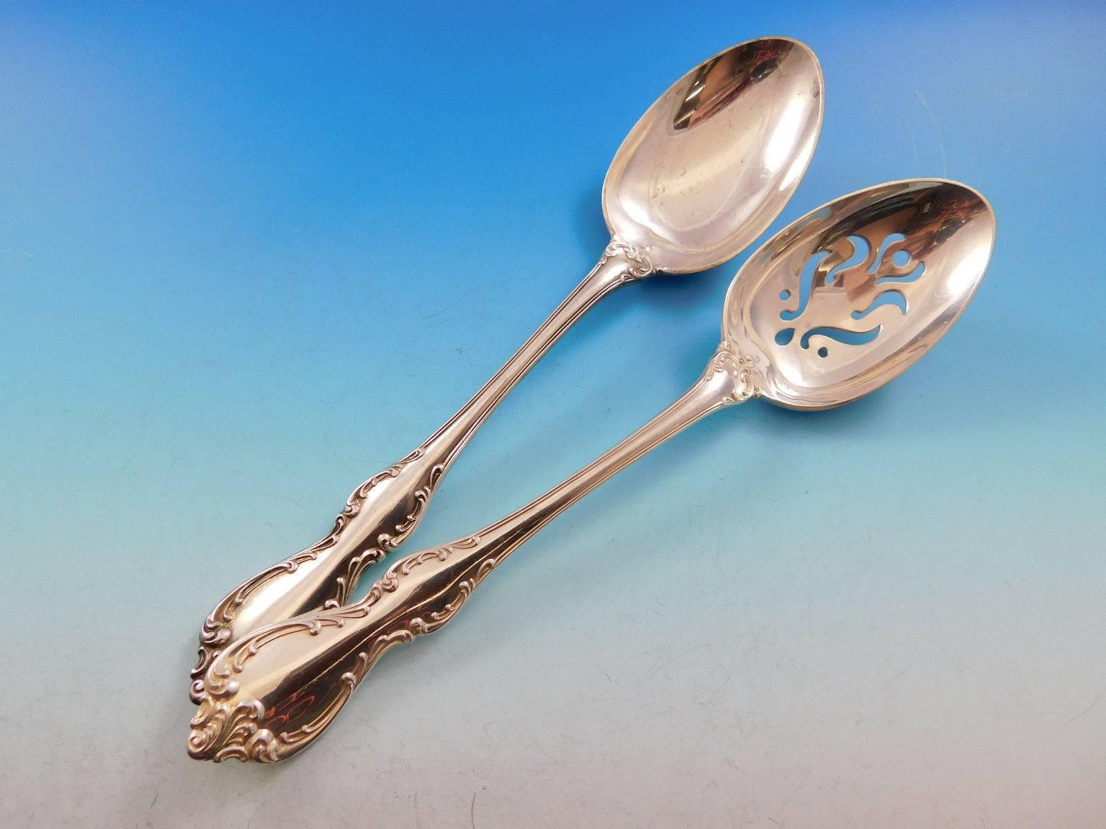 Ensemble de couverts en argent sterling pour huit services, 57 pièces, Debussy par Towle en vente 3