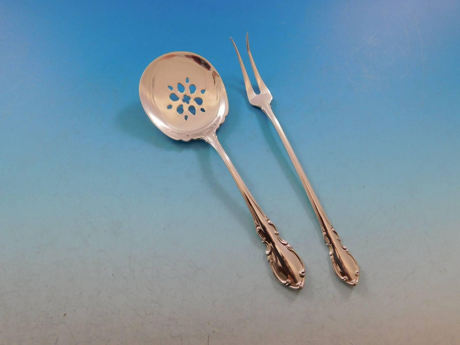 Legato by Towle Set di posate in argento sterling per 12 persone 93 pezzi in vendita 2