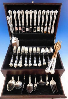 Rondo by Gorham Sterling Silver Flatware Set 12 Service 62 pieces