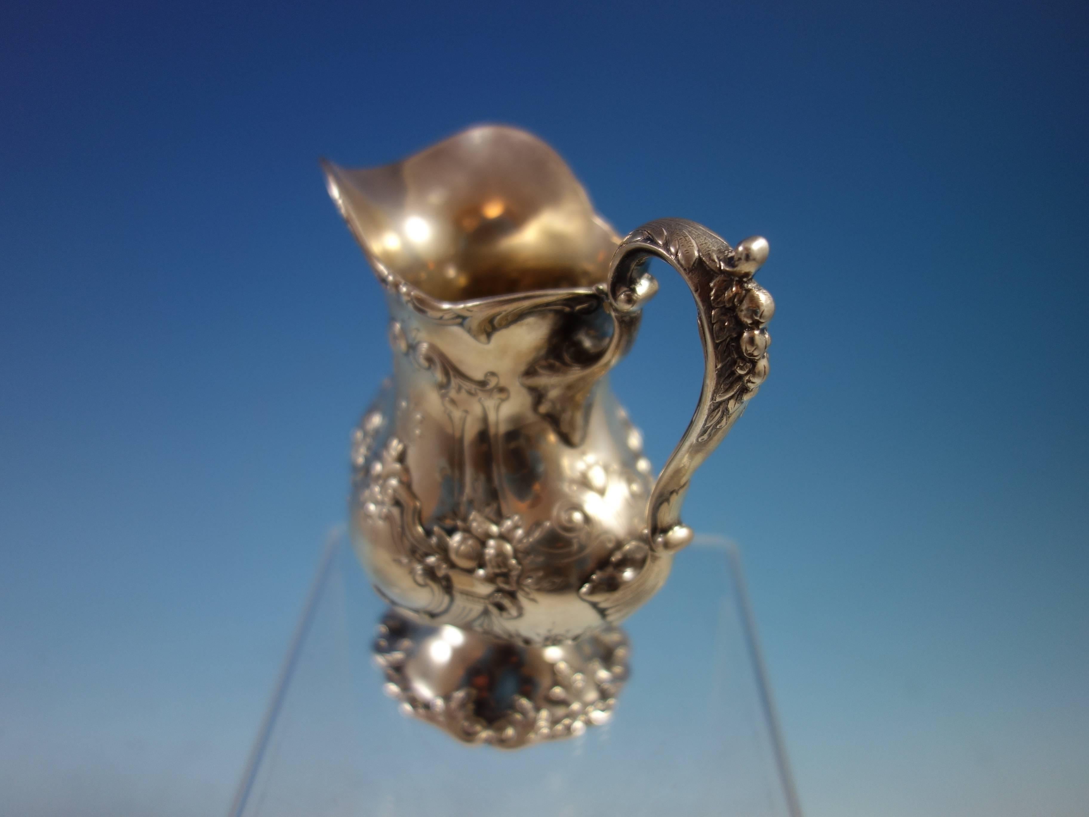 20th Century Francis I by Reed & Barton Old Sterling Silver Sugar & Creamer Set Hollowware