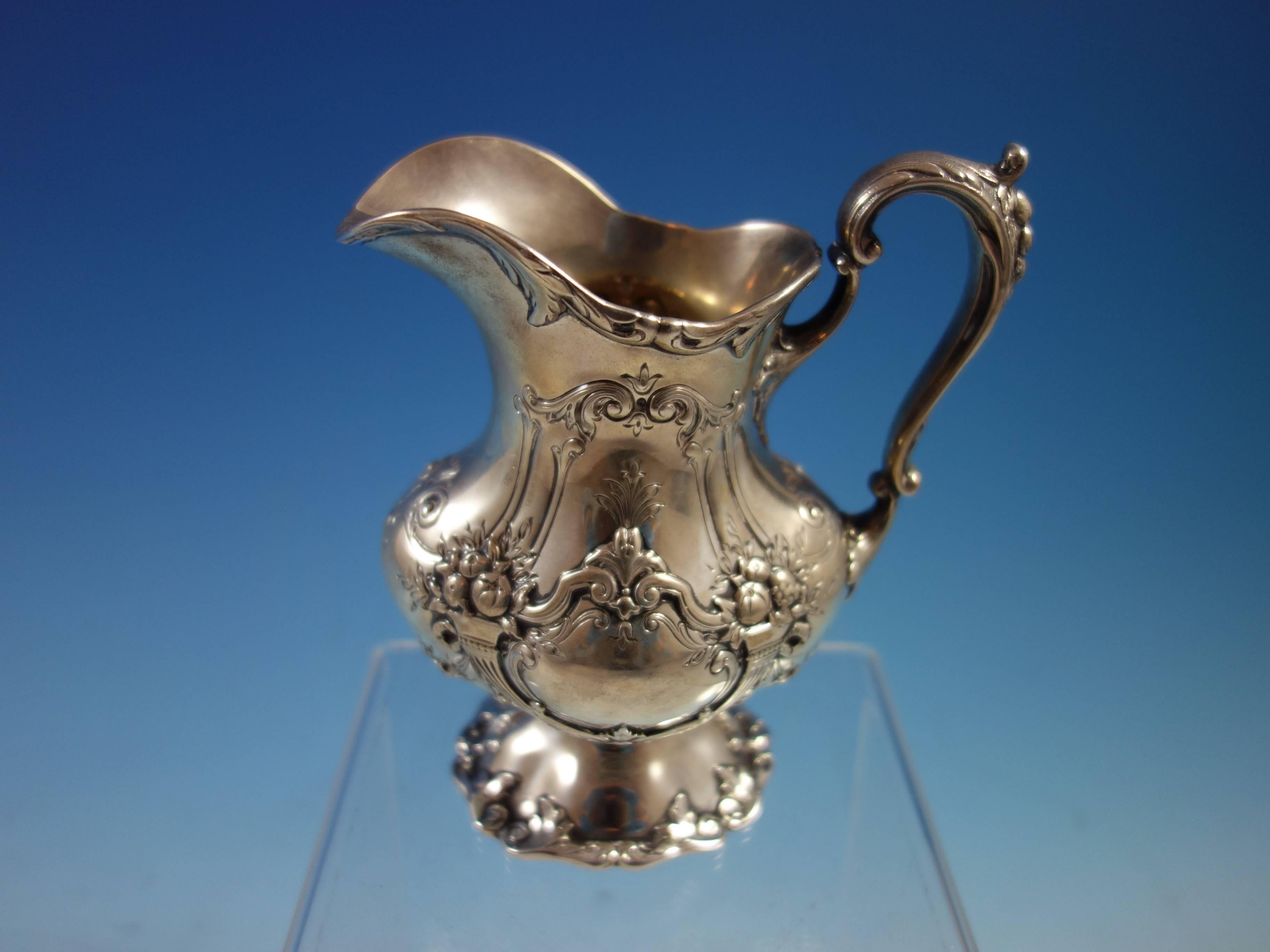 Francis I by Reed & Barton Old Sterling Silver Sugar & Creamer Set Hollowware In Excellent Condition In Big Bend, WI