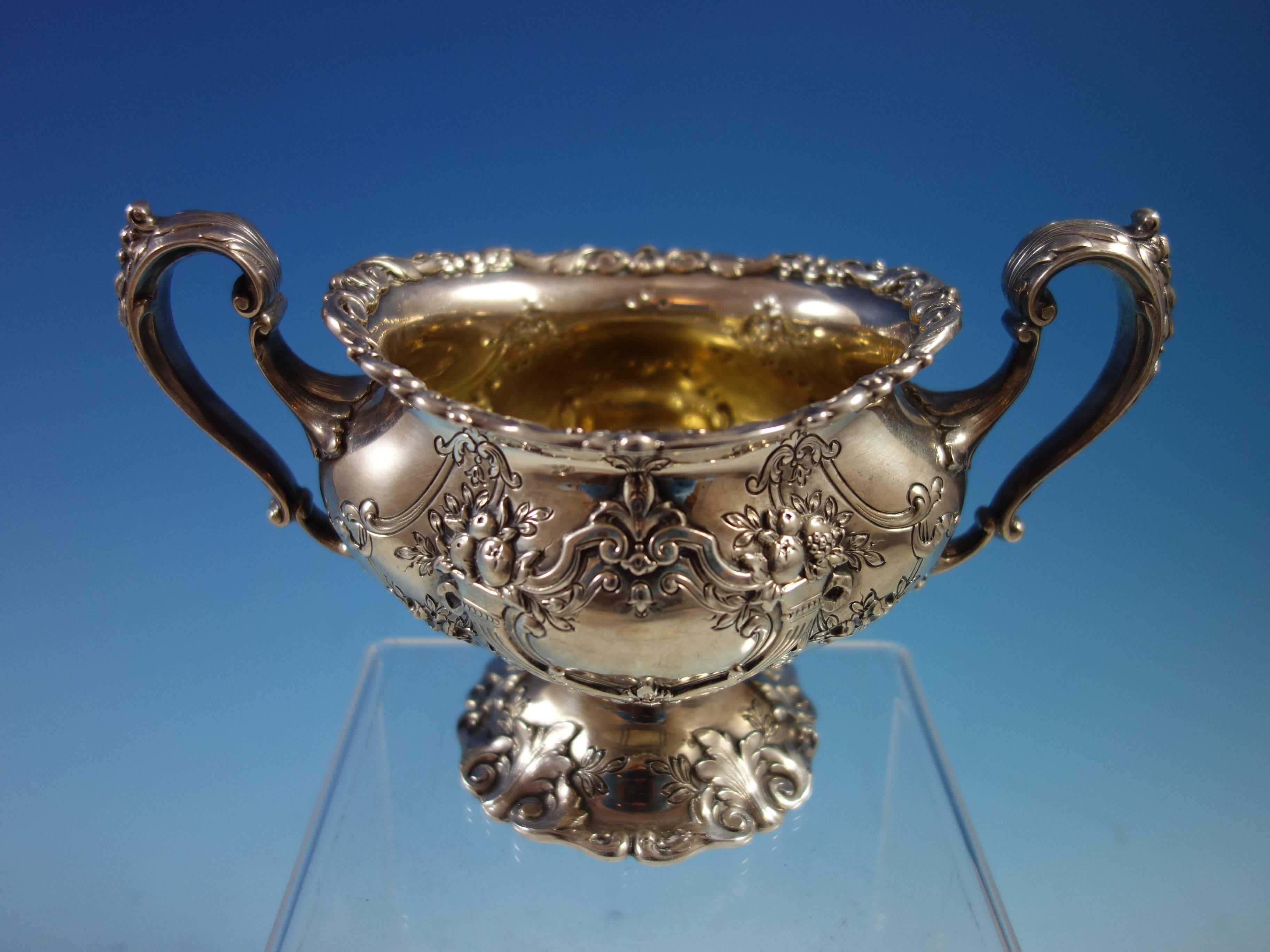 Francis I by Reed & Barton Old Sterling Silver Sugar & Creamer Set Hollowware 1