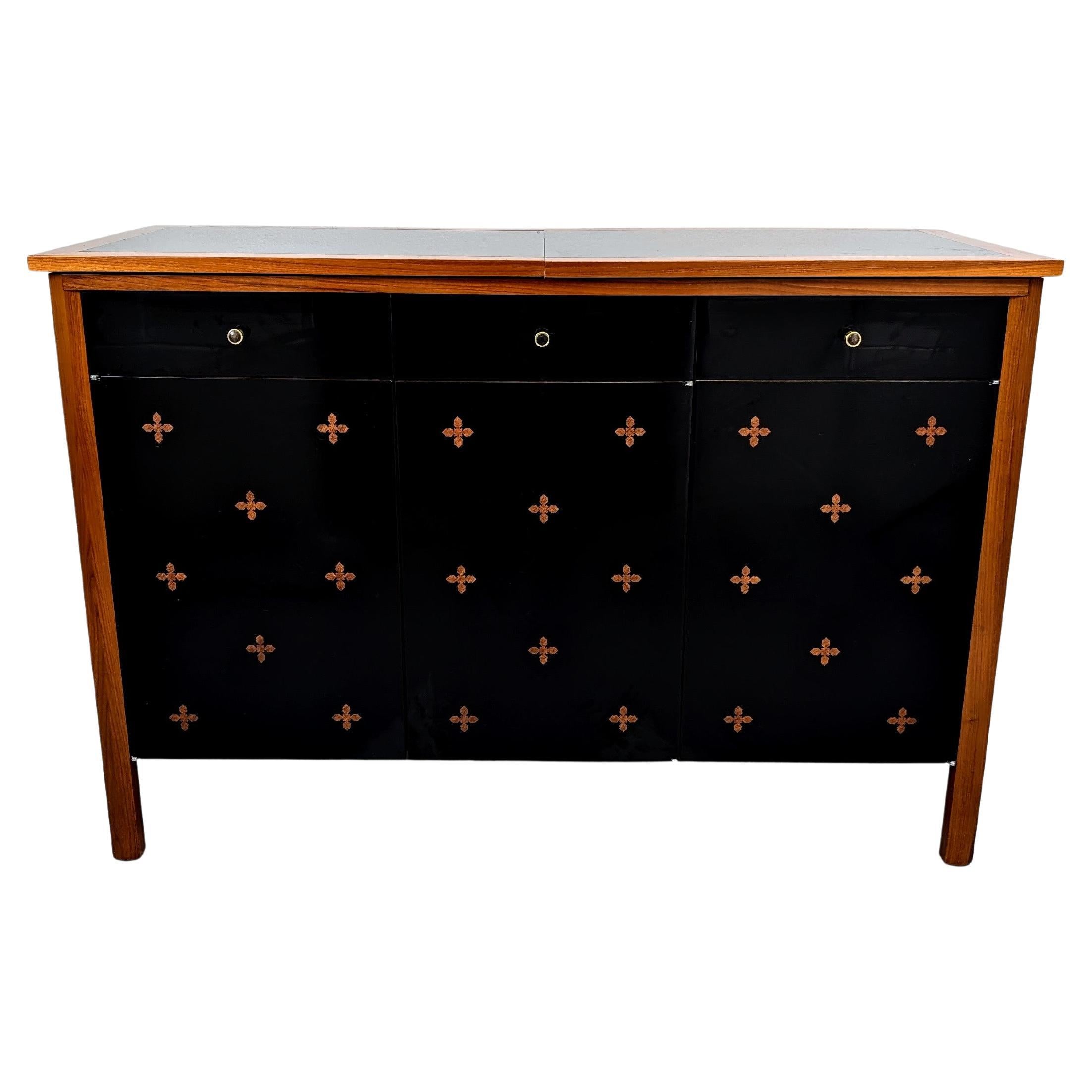 Edward Wormley Dunbar Bar Cabinet For Sale