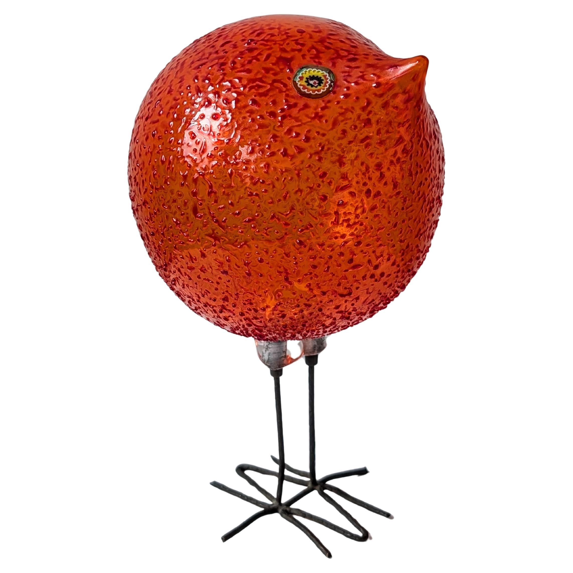 Alessandro Pianon Vogel "Pulcino" für Vistosi