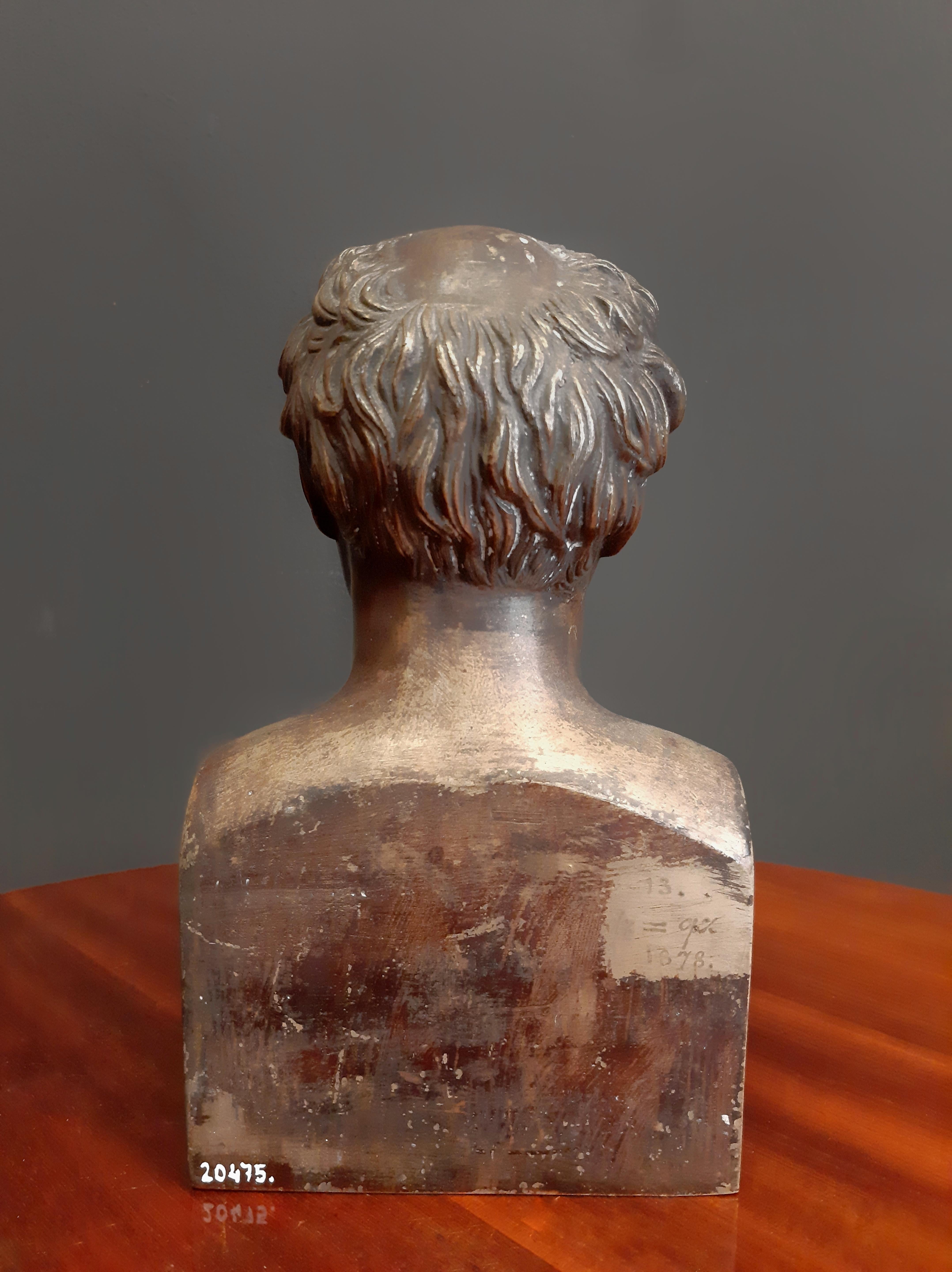 Bronzo Busto in bronzo neoclassico del XIX secolo di Alexander II in vendita