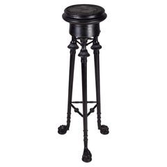 Italian Empire Tripod in Painted Iron, circa 1830–1840