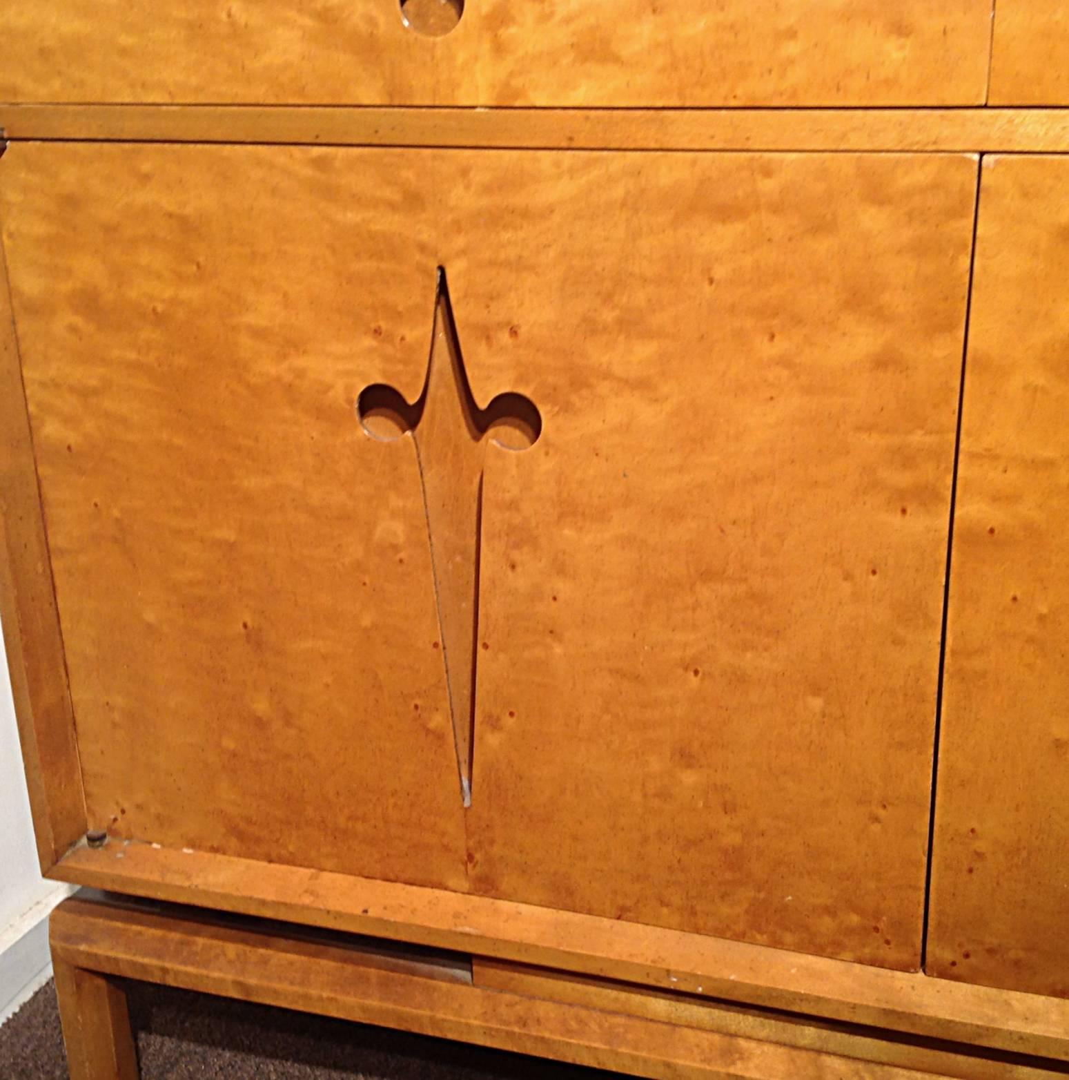 Mid-Century Modern Chest on Chest by Edmond Spence For Sale