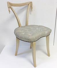 Stylish Drape Back 1940s Chair by Grosfeld House