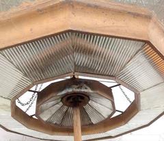 Large Belle Epoque Era Reflector Chandelier by Bailey