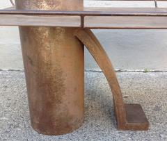 Post Modern Steel Coffee Table