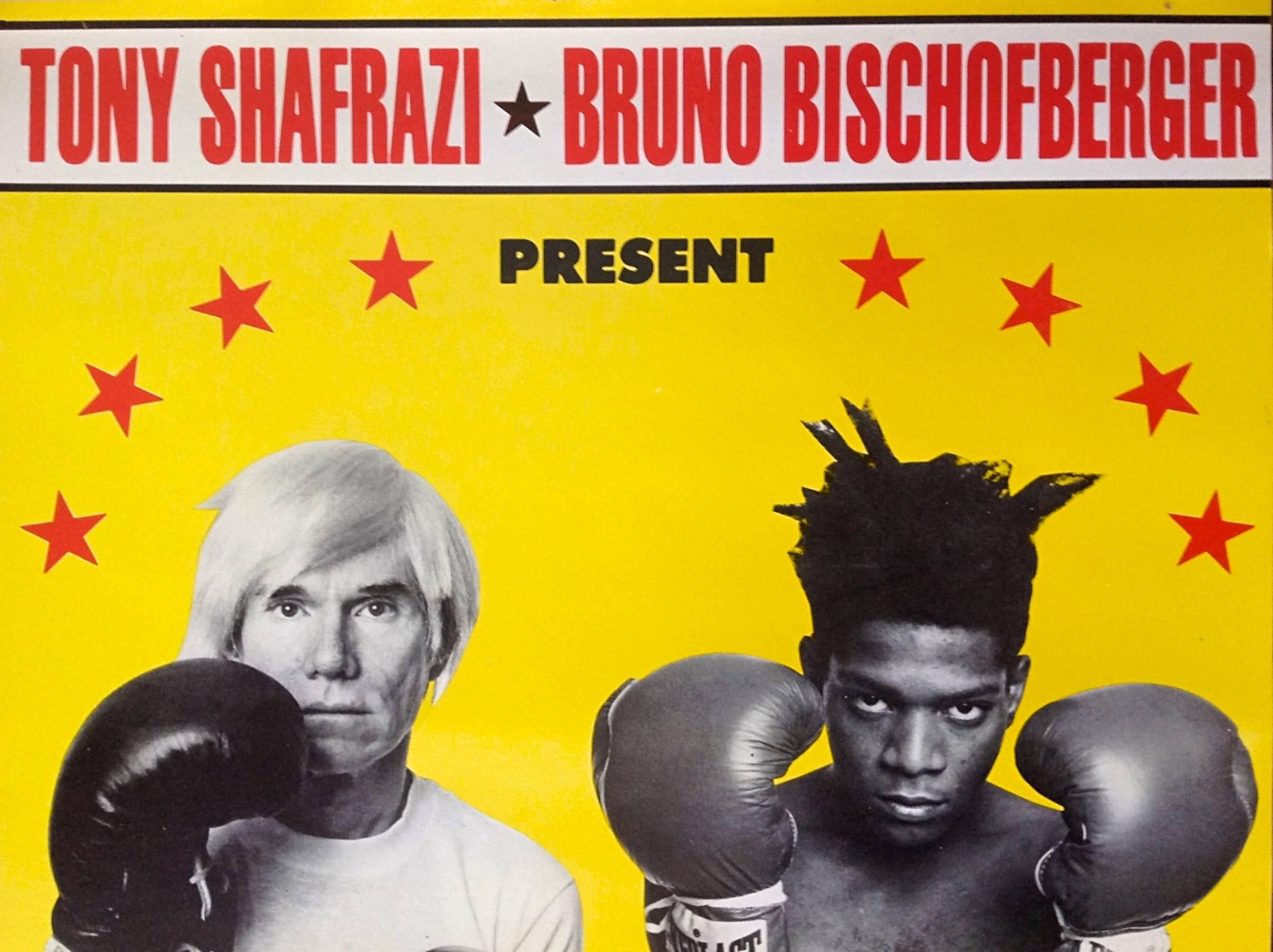 Warhol & Basquiat Exhibition Poster 1