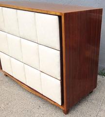 Three-Drawer Mahogany Chest Gilbert Rohde for Herman Miller