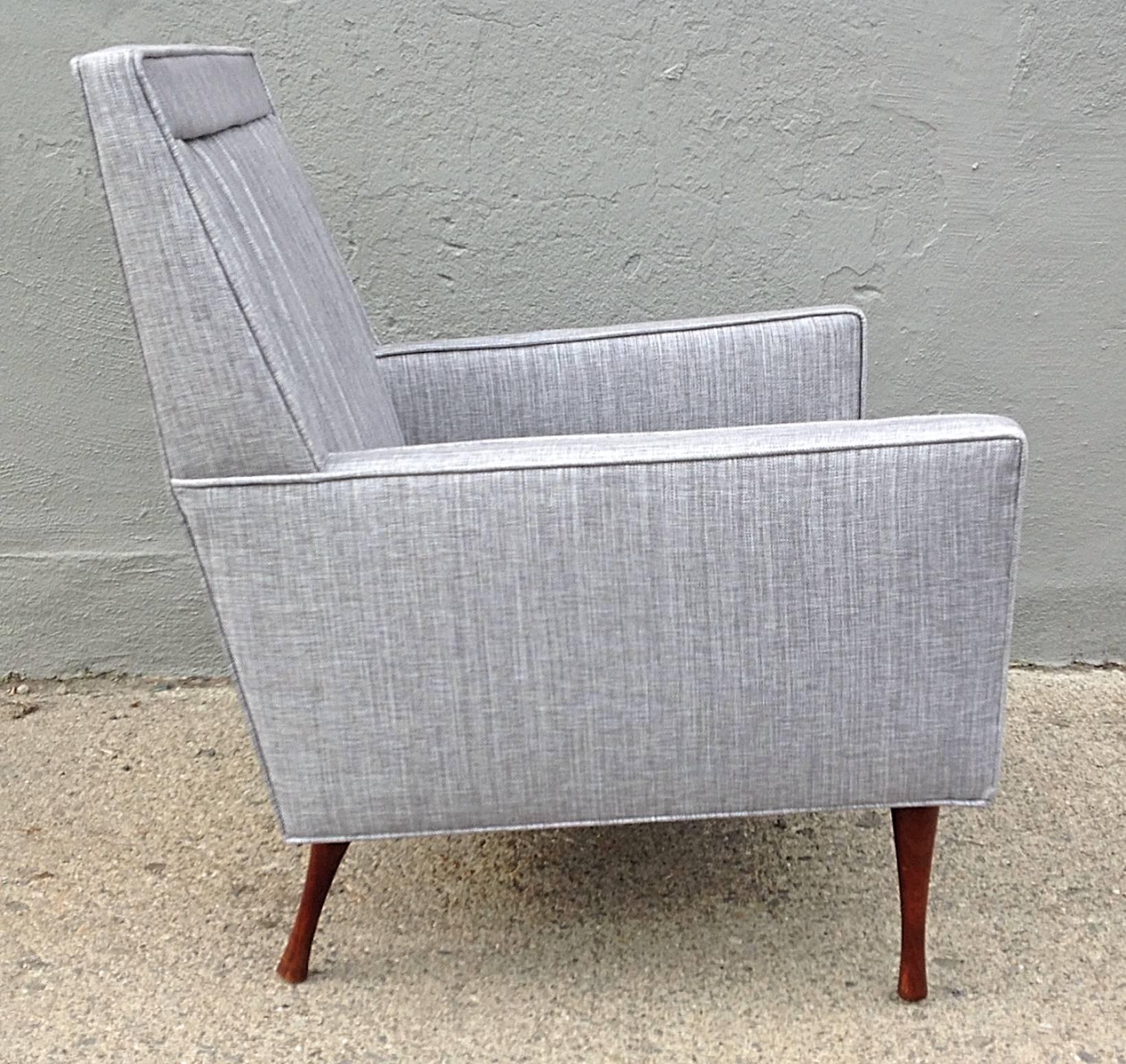 Mid-20th Century Symmetric Lounge Chair Paul McCobb for Widdicomb For Sale