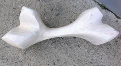 Sculptural Laminated Wood Coffee Table