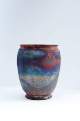 Iridescent Ceramic Vase