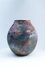 Iridescent Ceramic Vase