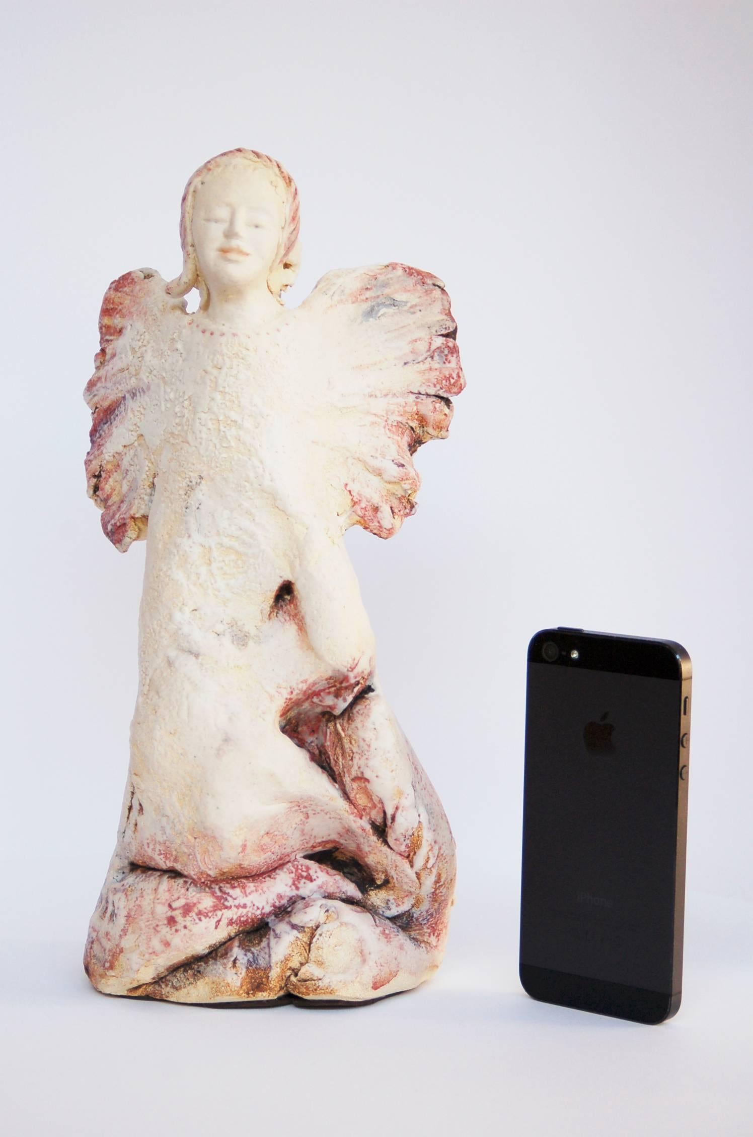 Ceramic Angel Sculpture For Sale