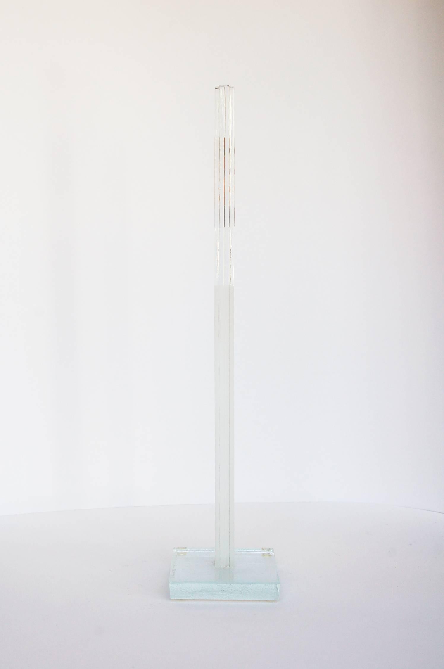 Contemporary Glass Sculpture For Sale