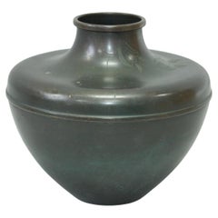 N&J Swedish Bronze Vase – 1930's Art Deco