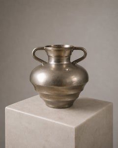 Lundin & Lundberg Art Deco Pewter Vase, Sweden, 1938