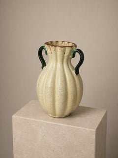 Vaso in ceramica Art Déco di Anna-Lisa Thomson per Upsala Ekeby, Svezia, anni ’30