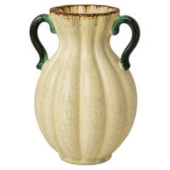 Vaso in ceramica Art Déco di Anna-Lisa Thomson per Upsala Ekeby, Svezia, anni ’30