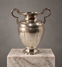 Vaso svedese in peltro in stile Art Déco - Lundin & Lundberg, Svenskt Tenn 1940