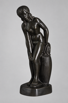 Just Andersen Art Deco Bronze Nude Sculpture D2300, Denmark, 1930s