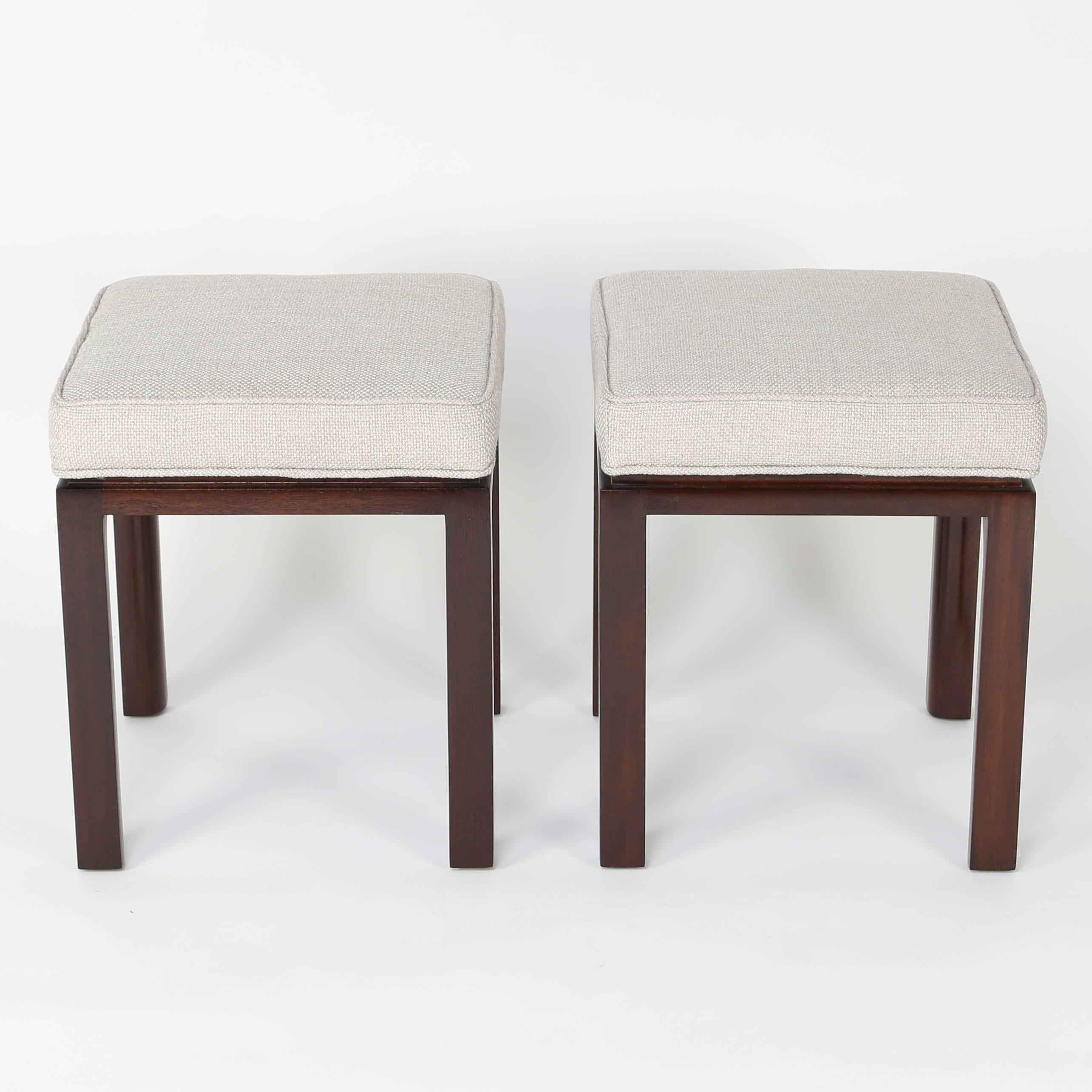American Two Harvey Probber Stools - Four Available, Circa 1960s