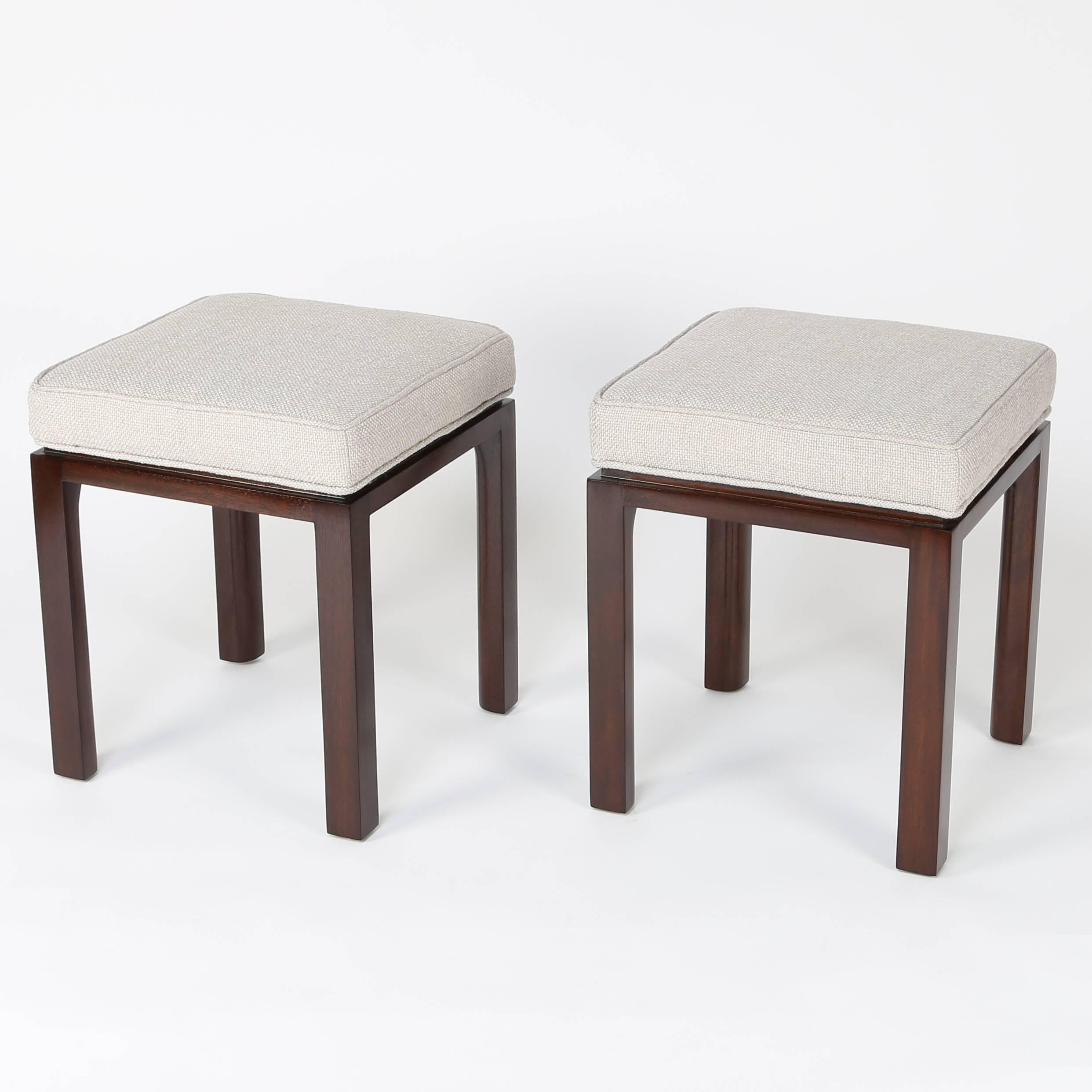 Two Harvey Probber Stools - Four Available, Circa 1960s In Excellent Condition In Brooklyn, NY