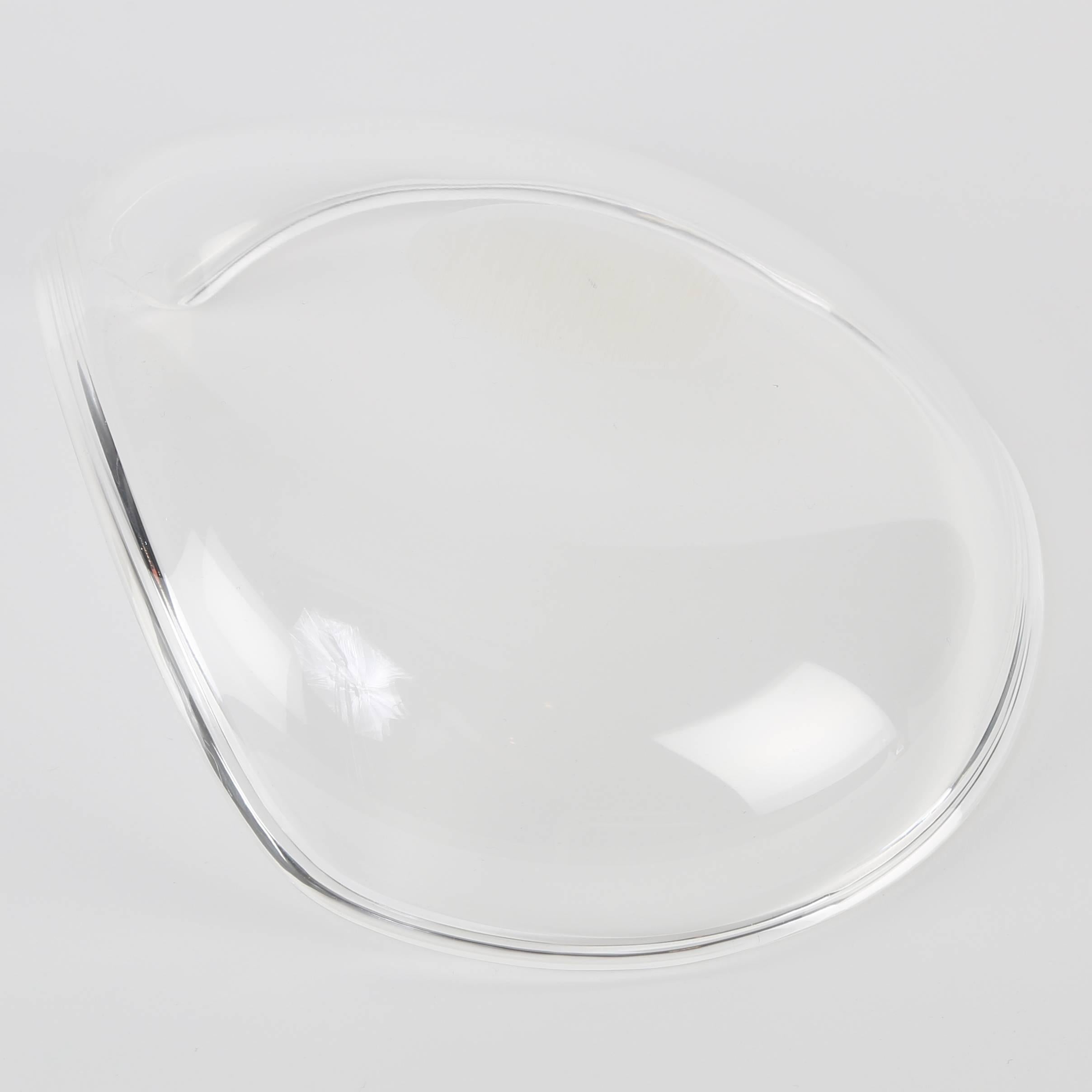 Collection of Three Lucite Centerpiece Bowls, Circa 1970s For Sale 3