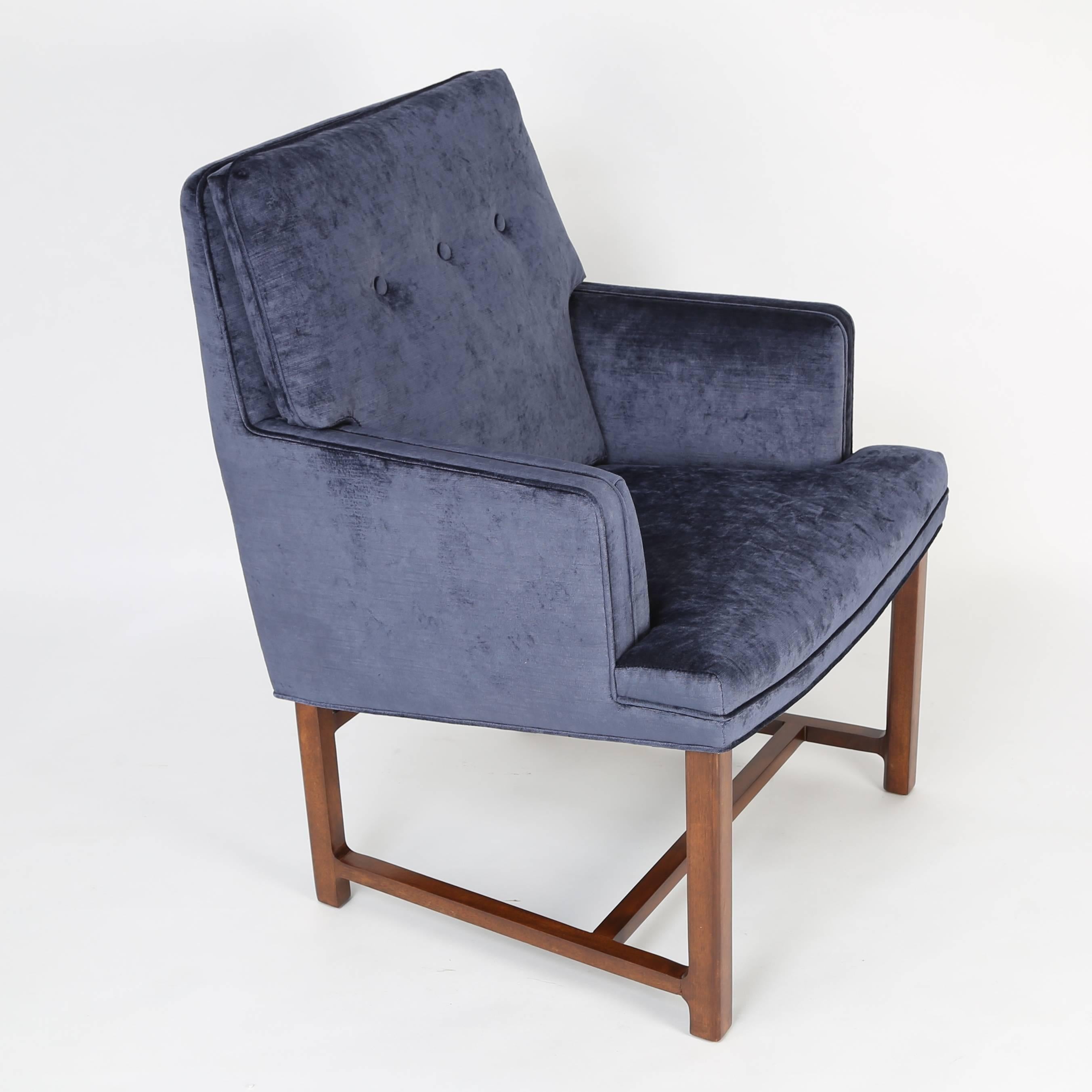 Pair of 1950s Edward Wormley for Dunbar Armchairs In Excellent Condition In Brooklyn, NY