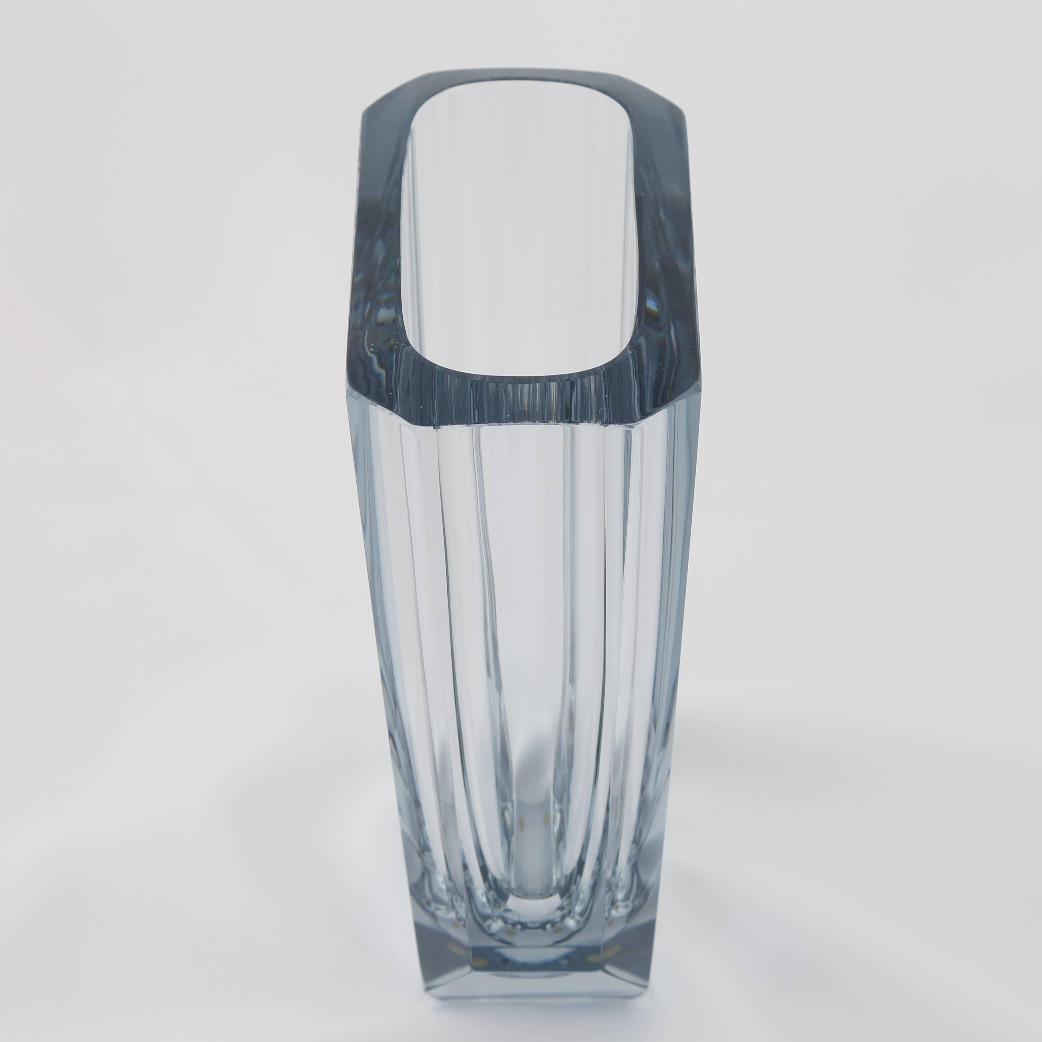 large cut glass vase