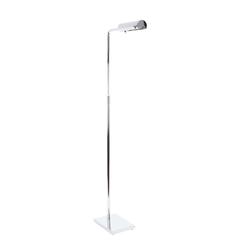 Koch & Lowy Adjustable Chrome Floor Lamp, circa 1970s 8